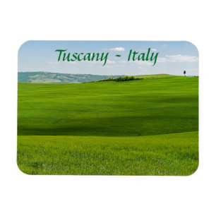 Typische toskanische Landschaft Magnet