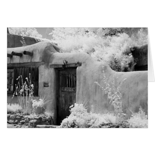 Typische Tür und Eingang in Santa Fe, neu (Vorderseite (Horizontal))