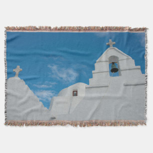 Typische weißgetünchte Kirche Decke