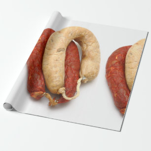 Typische Würste des Portugiesen Geschenkpapier