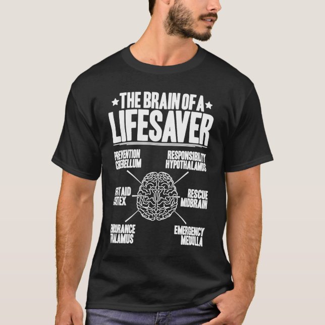 Typischer Brain Lifesaver T-Shirt (Vorderseite)
