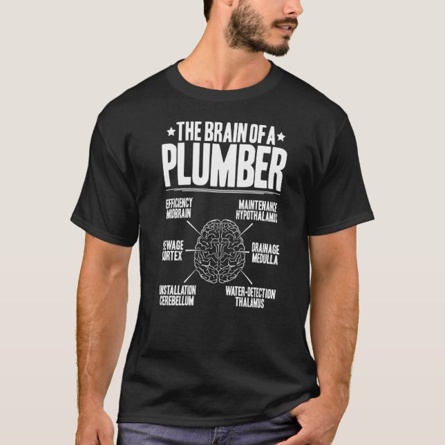Typischer Klempner T-Shirt (Vorderseite)