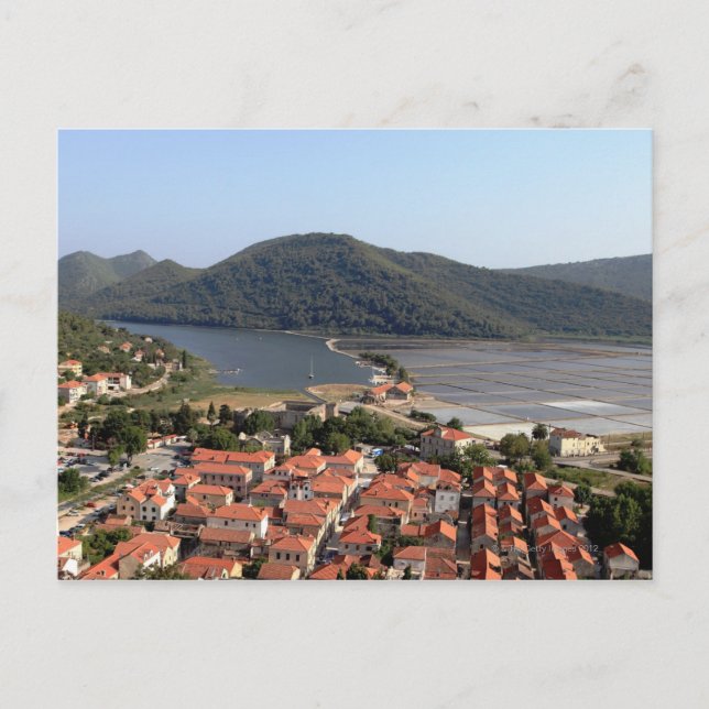 typisches Dorf KROATIEN Postkarte (Vorderseite)