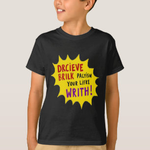 Typo Energy Aufkleber T-Shirt