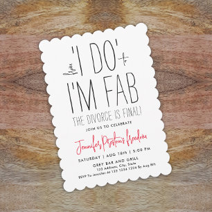 Typo für einfaches Schwarz-Weiß-Party Einladung