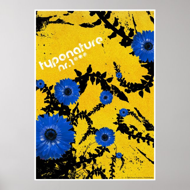 Typo Nature Nr. 1 Poster (Vorne)