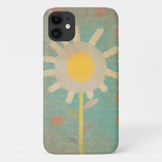 Typo Vintag Türkis Alte Blume iPhone Case-Mate iPhone Hülle