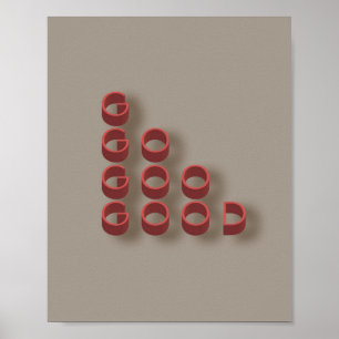 typografie_4_sehr gutes mattes Poster