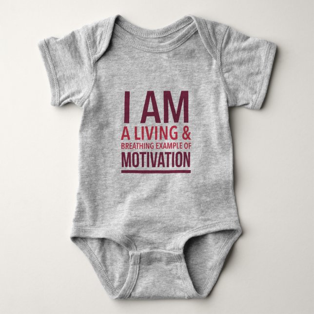 Typografie-Baby-Bodysuit Baby Strampler (Vorderseite)