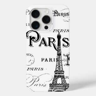 Typografie Calligrafie Paris Frankreich Eiffelturm Case-Mate iPhone Hülle