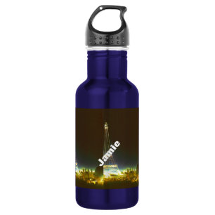 Typografie Calligrafie Paris Frankreich Eiffelturm Trinkflasche