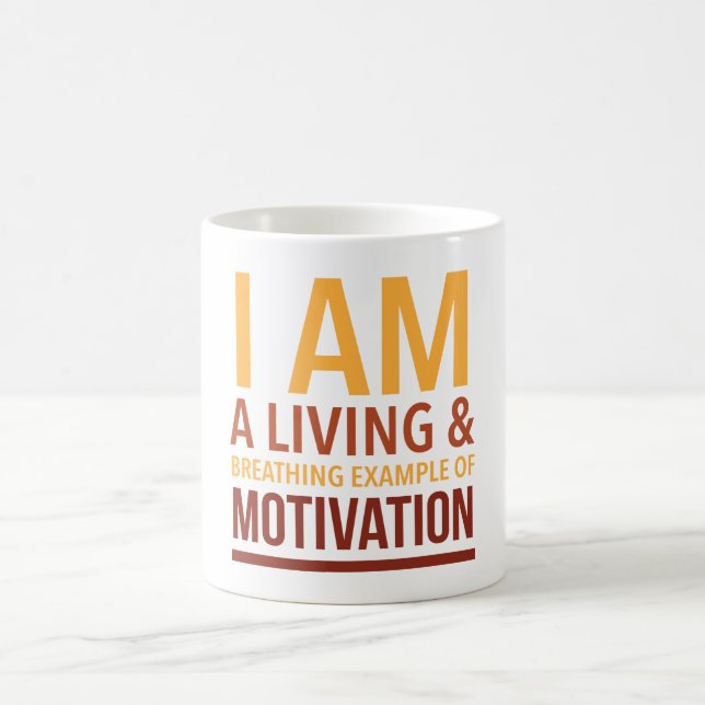 Typografie Coffee Tasse (Mittel)