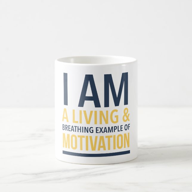 Typografie Coffee Tasse (Mittel)
