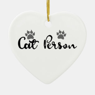 Typografie der Katze Keramikornament