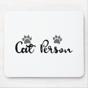 Typografie der Katze Mousepad