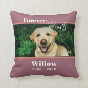 Typografie des benutzerdefinierten Fotos Kissen