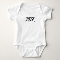 Typografie des Jahres 2027 Pinsel Tinte Farbe