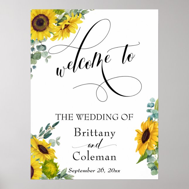 Typografie florieren und das Hochzeitsfeiern von Z Poster (Vorne)