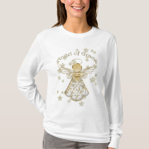Typografie Gold Weihnachtsgel von Grace & Stars T-Shirt