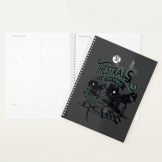 Typografie-Grafik Harry Potters | Thestrals Planer
