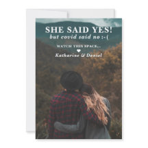 Typografie Hochzeitspause Save the Date