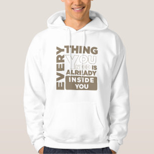 Typografie Hoodie