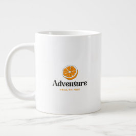 Typografie Illustrationskunstwerk Jumbo-Tasse