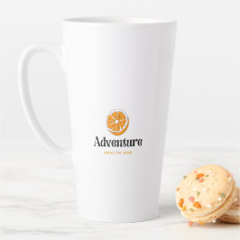 Typografie-Illustrationskunstwerk Milchtasse