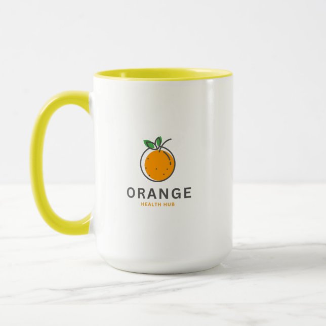 Typografie Illustrationskunstwerk Tasse (Links)