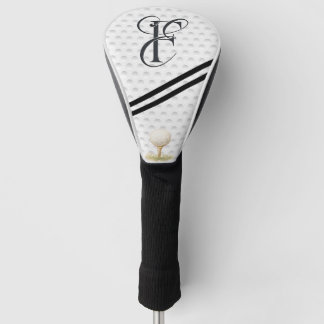 Typografie Initialen Monogramm E+F Golf Headcover