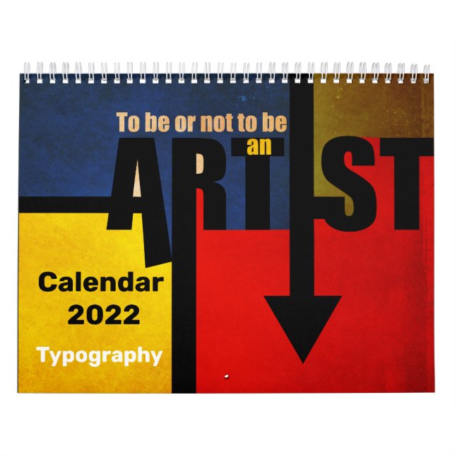Typografie Kalender (Titelbild)