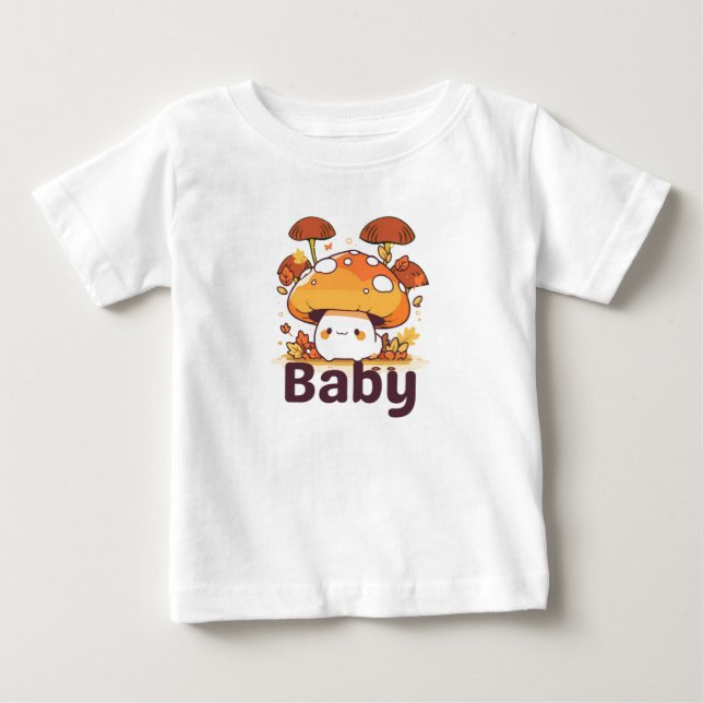 Typografie-Kinder Baby T-shirt (Vorderseite)