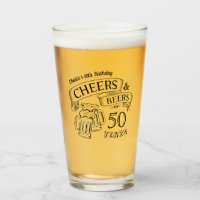 Typografie-Krüge und Biere aller Altersklassen Geb