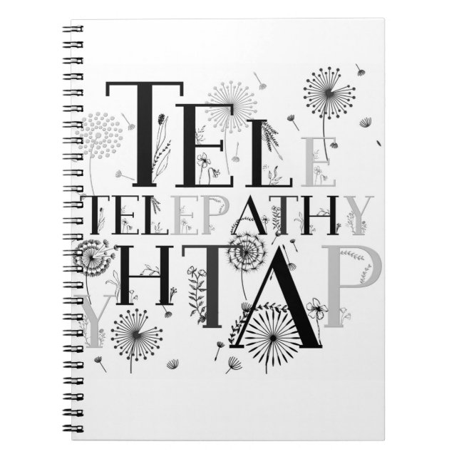 Typografie Notizblock (Vorderseite)