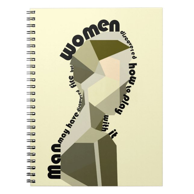 Typografie Notizblock (Vorderseite)