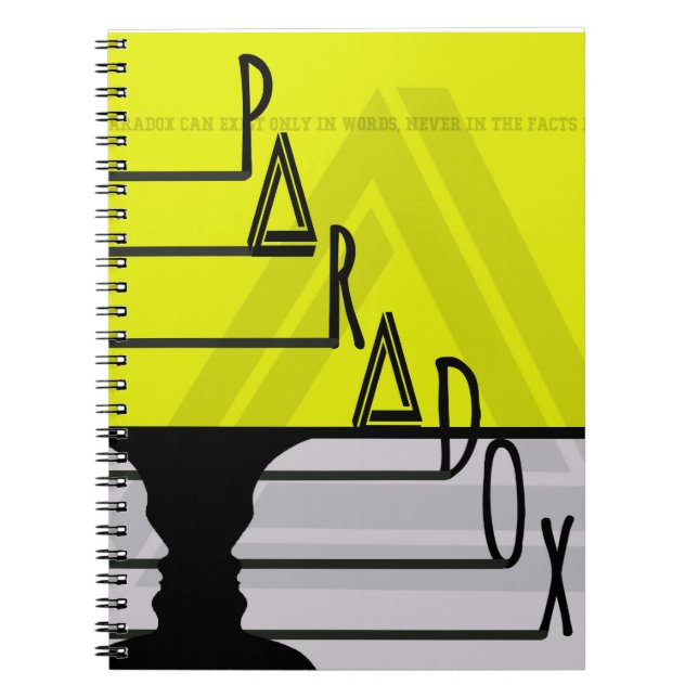 Typografie Notizblock (Vorderseite)