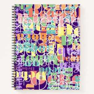Typografie Notizbuch