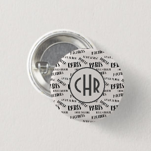 Typografie   Paris   Parfum Button
