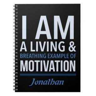 Typografie Personalisiert-Notebook Notizblock