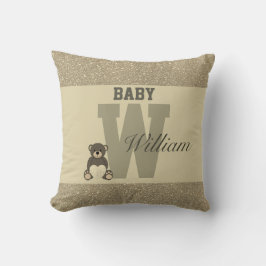 Typografie-personalisierte Kissen