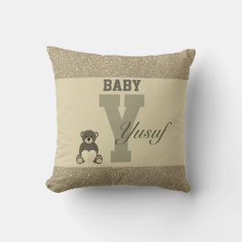 Typografie-personalisierte Kissen