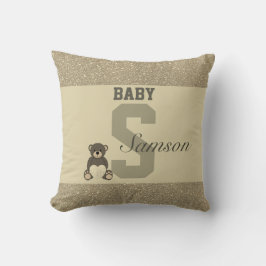 Typografie-personalisierte Kissen