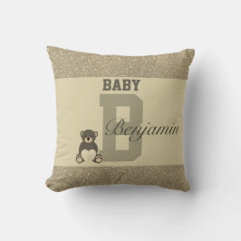 Typografie-personalisierte Kissen