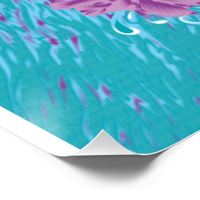 Typografie, Politik, Kampagne, Zuhause allein, Poster (Ecke)