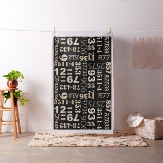 Typografie-Polsterungs-Gewebe Stoff