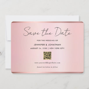 Typografie Schrift Speichern Sie das Datum Chic Ro Save The Date