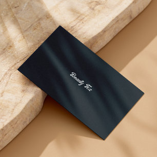 Typografie Schwarz-weiß Grau Visitenkarte