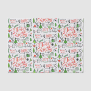 Typografie Seidenpapier