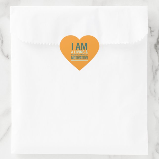 Typografie-Selbstmotivierende Aufkleber (Tasche)
