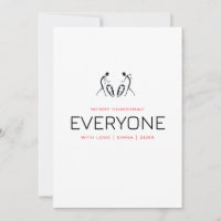 Typografie, Silhouette-Schlagzeuger Weihnachten
